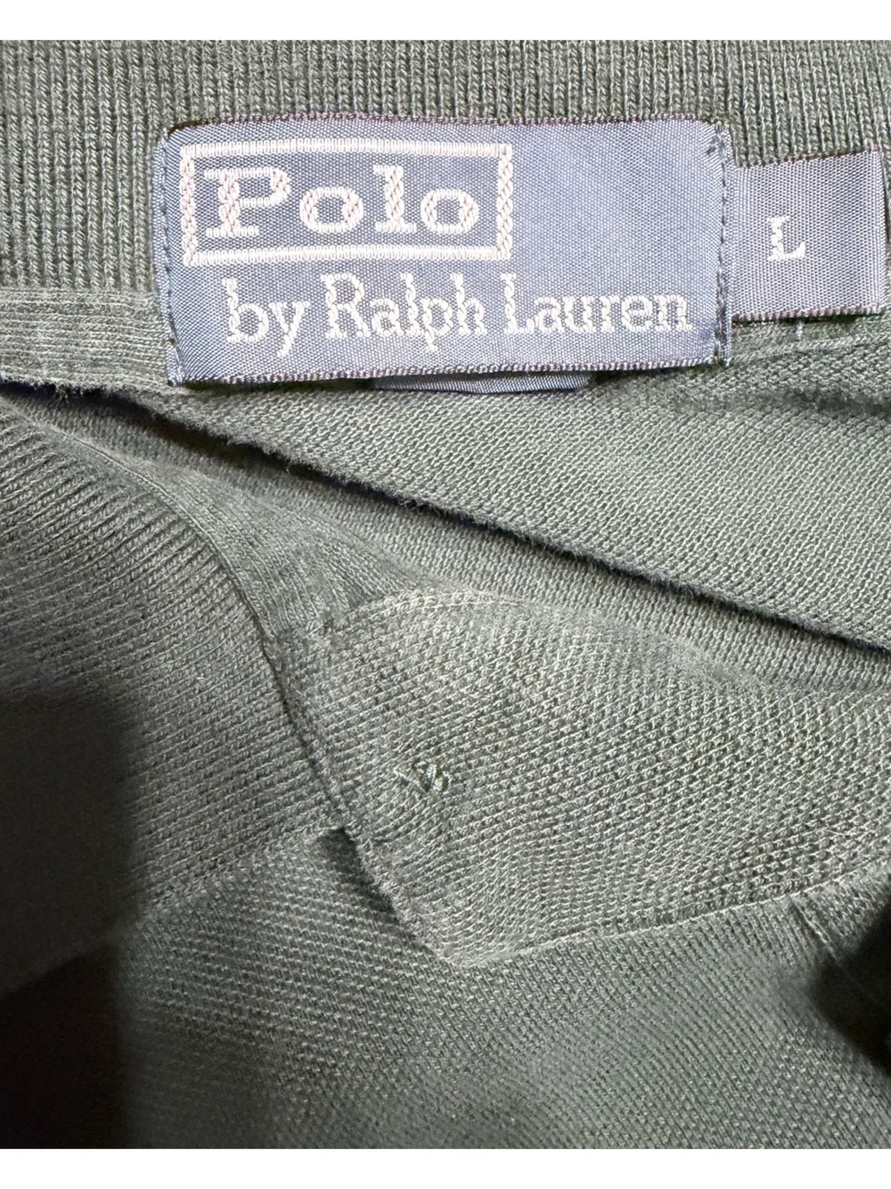 Ralph Lauren Men’s Forest Green Polo with Gold Pony Embroidery